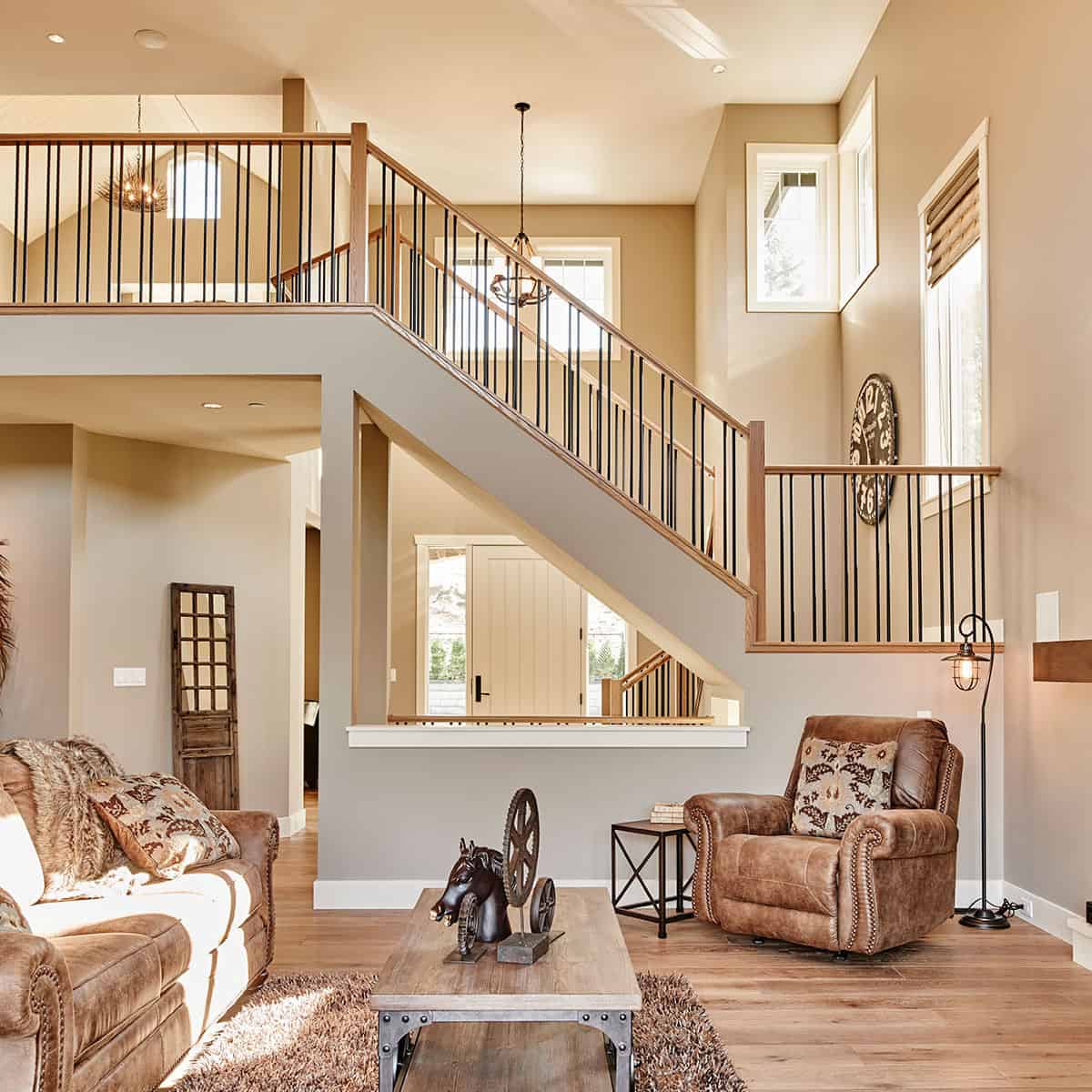 custom home Toronto inside living room